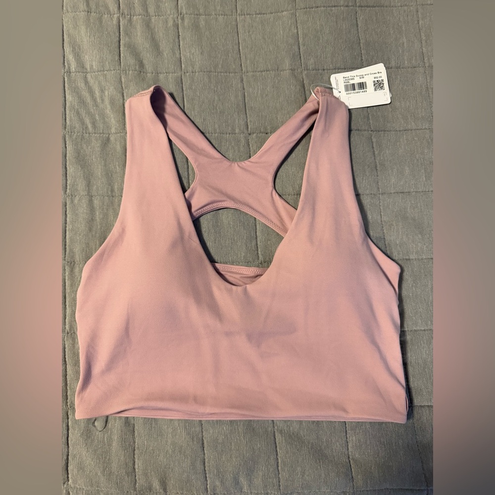 Lululemon - Bend This Scoop and Cross Bra - S/M